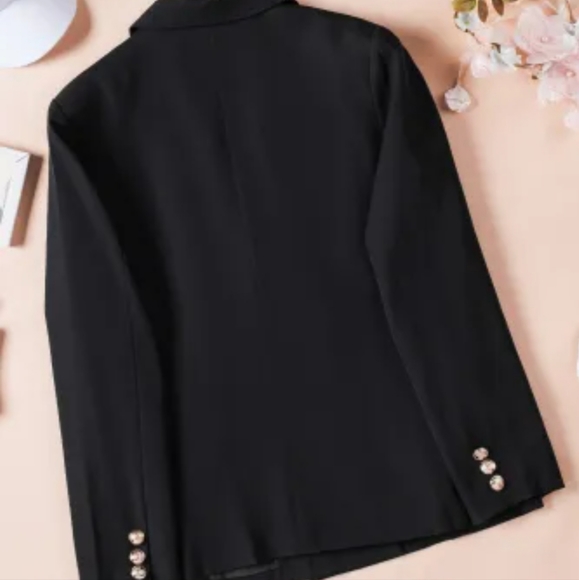 New Black double breasted blazer - Picture 11 of 16